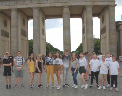 Die Teenies nutzen die Gelegenheit und erkundeten Berlin auf eigene Faust